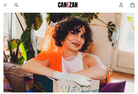 Fiche produit du site Canezan, voile de mariage sur mesure